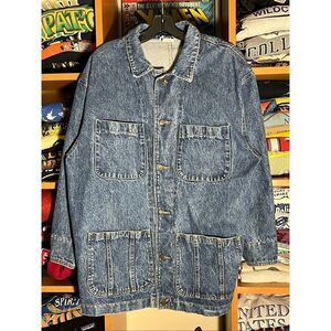 Vintage 90s Zena Men’s Chore Barn Denim Jacket